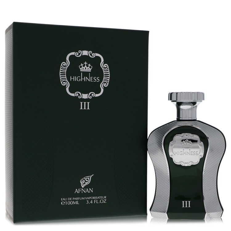 Afnan His Highness Green Eau De Parfum Spray 3.4 Oz Unisex - Spicy and Citrusy Fragrance