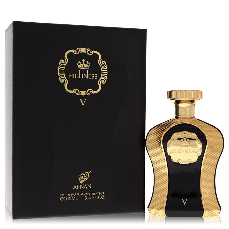 Afnan Her Highness Black Eau De Parfum Spray 3.4 Oz - Luxuriant Floral & Fruity Women's Fragrance