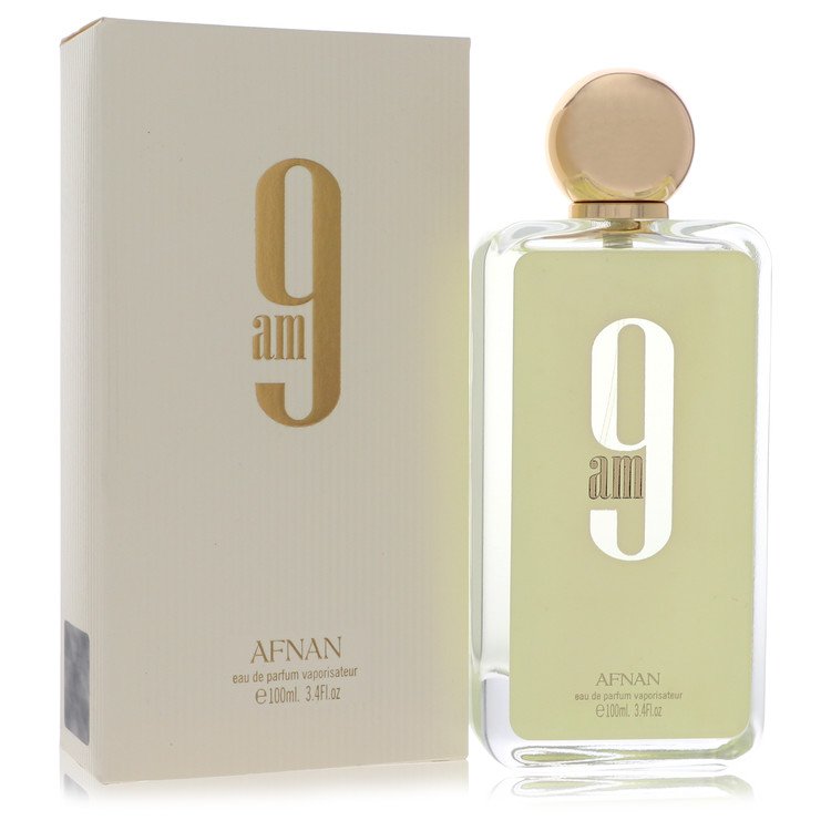 Afnan 9am Unisex Eau De Parfum - 3.4 oz Spicy Fruity Floral Woody Blend
