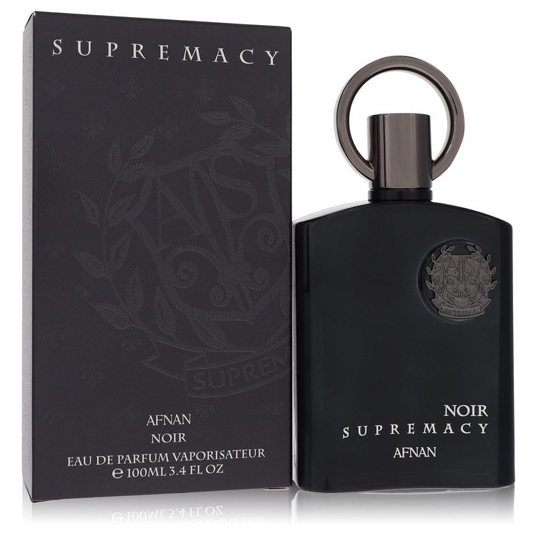 Afnan Supremacy Noir Eau De Parfum Spray 3.4 Oz - Oriental-Spicy Fragrance For Men
