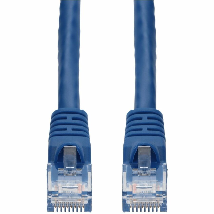 AddOn 10-Pieces of 20ft Blue CAT 6A PVC Ethernet Cables Snagless Bubble Boot RJ-45 M/M