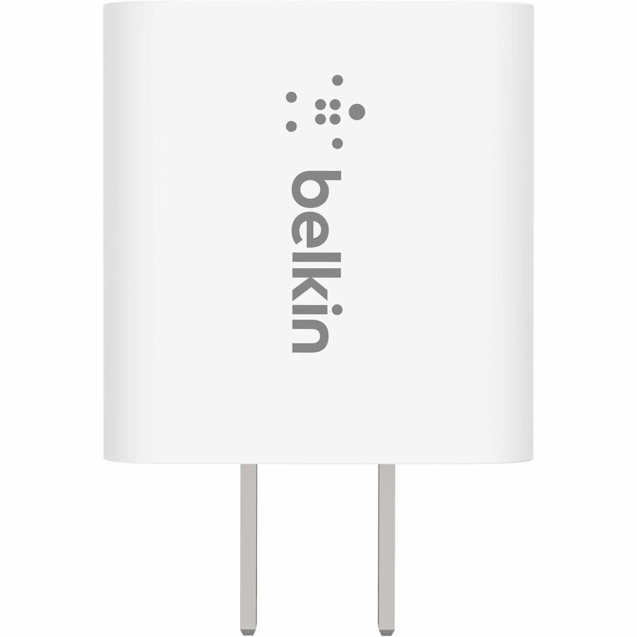 Belkin 20W Portable USB-C Wall Charger - 1xUSB-C - Fast Charging - Power Adapter - White (2 Pack)