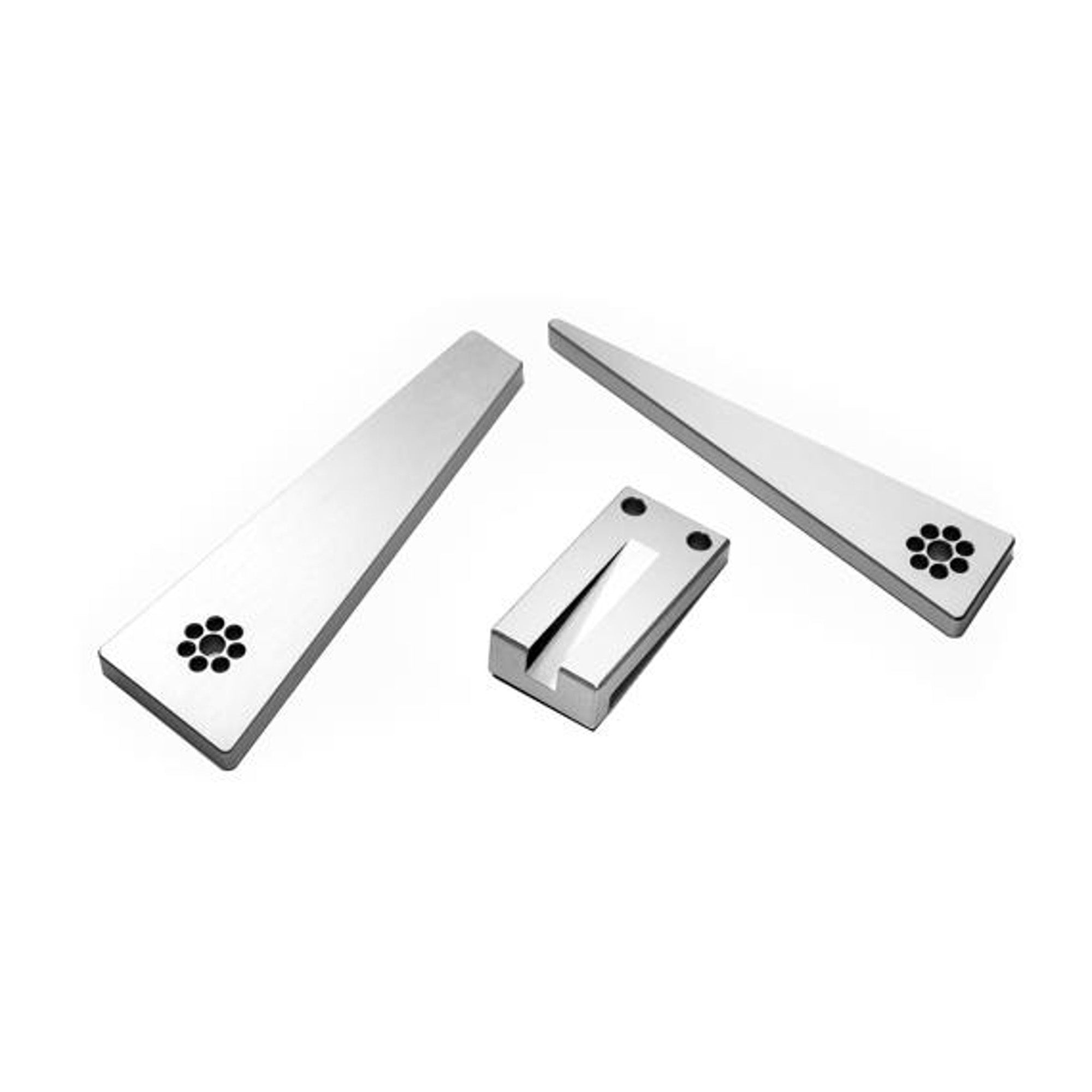 Arisaka Optic Leveler Combo - 3 Piece Set with 11 Degree Ramped Surfaces, Made in USA