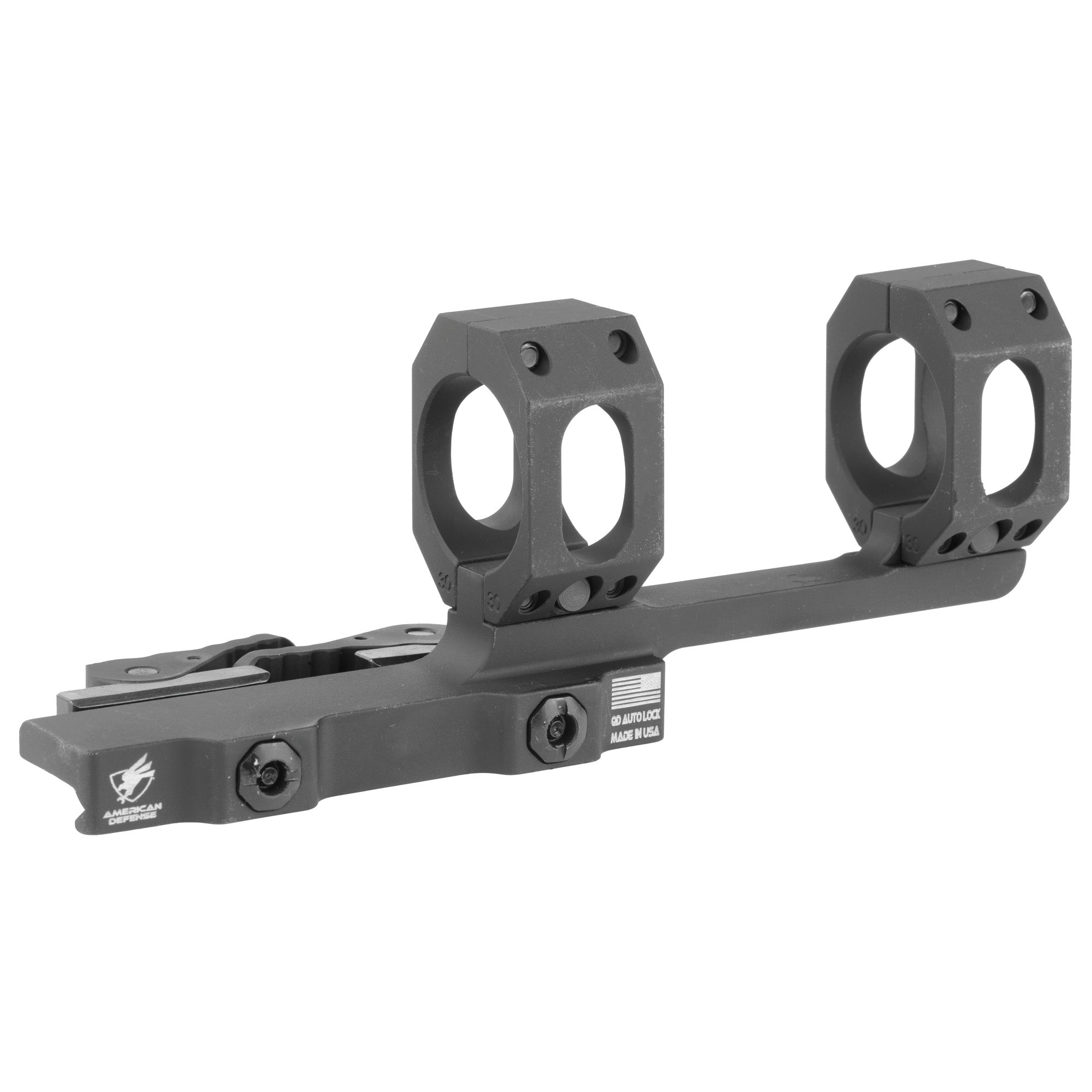 American Defense MFG AD-Recon SCP Mount 30mm Black - Durable, Reliable, Precision Engineering