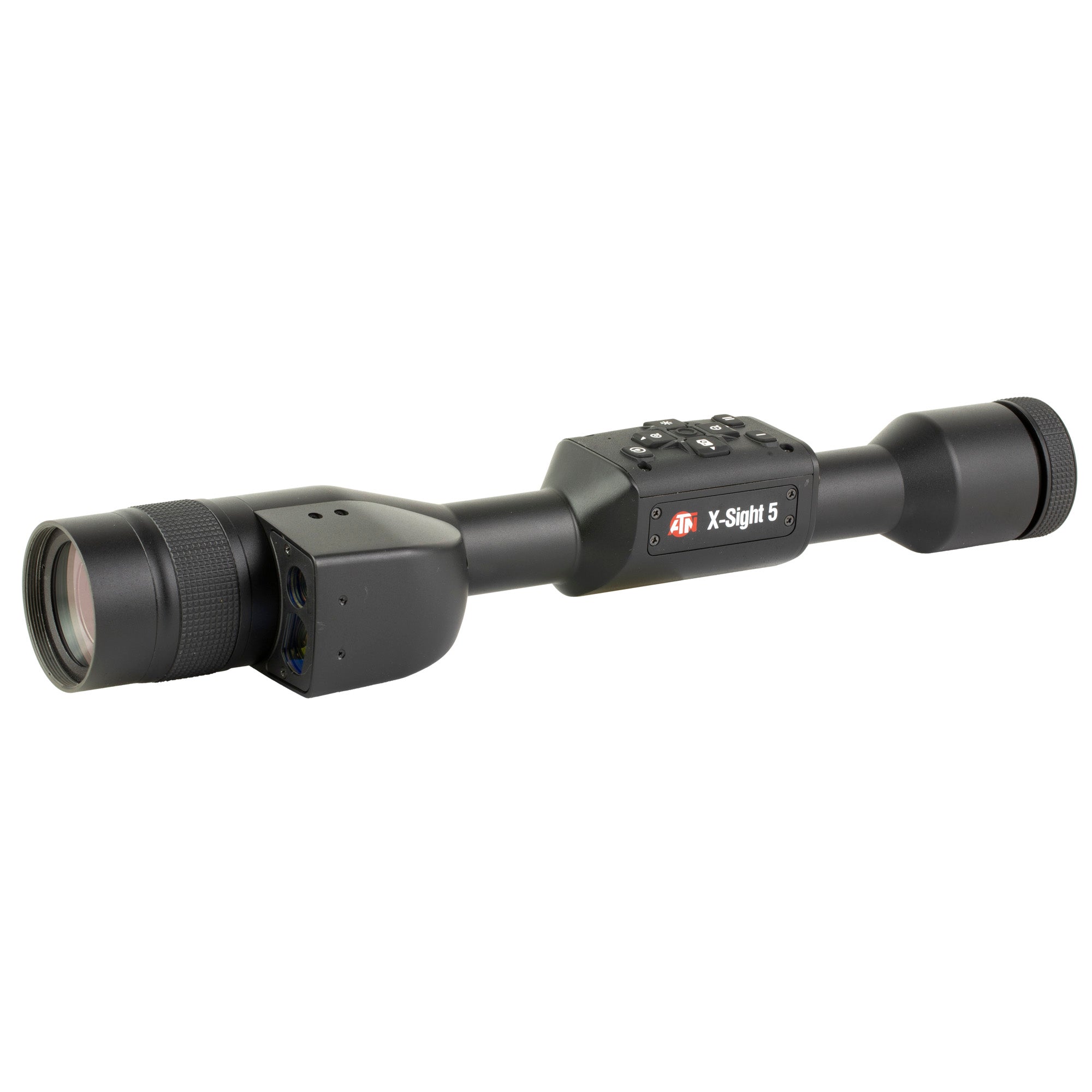 ATN X-Sight 5 3-15X Digital Day/Night Rifle Scope with Laser Range Finder & 4K Resolution