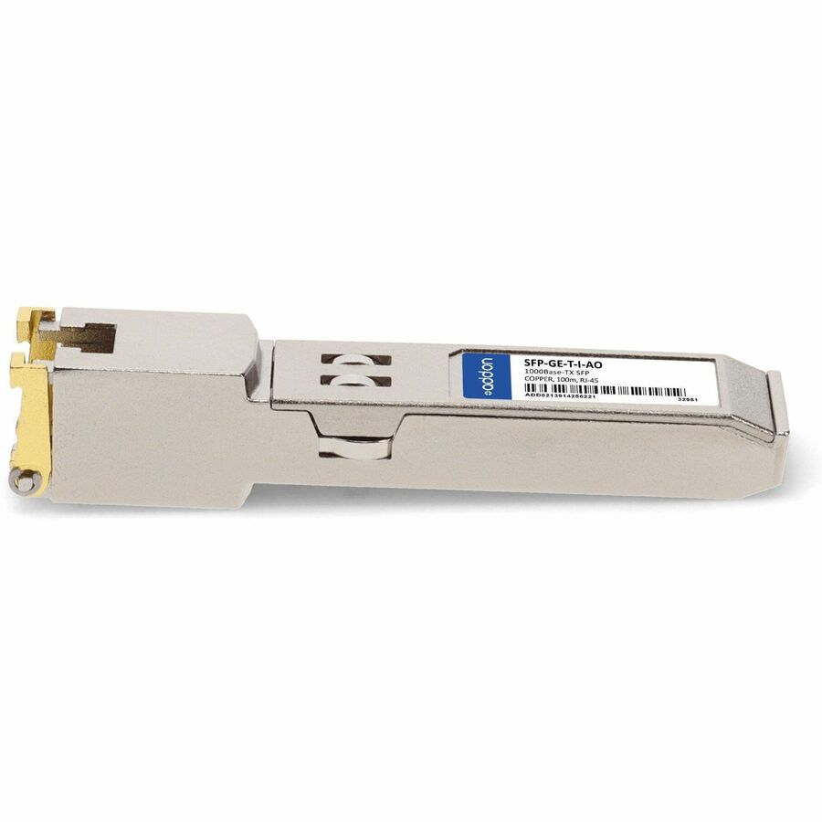 AddOn Cisco SFP Mini-GBIC Module, 10/100/1000Base-TX, Hot-Swappable, TAA Compliant