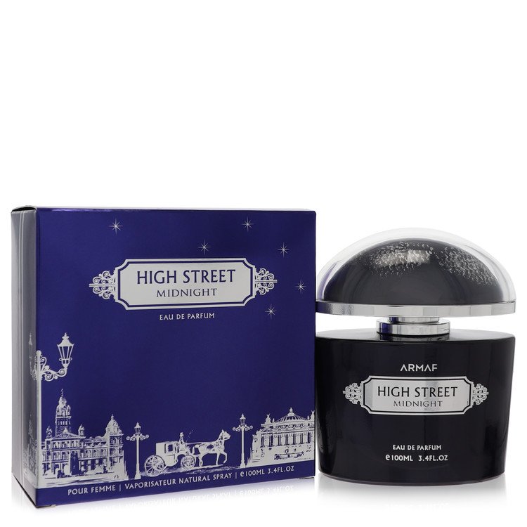 Armaf High Street Midnight Eau De Parfum Spray 3.4 oz - Floral Fruity Perfume for Women