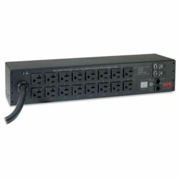 APC by Schneider Electric Rack PDU, Metered, 2U, 30A, 120V, (16) 5-20