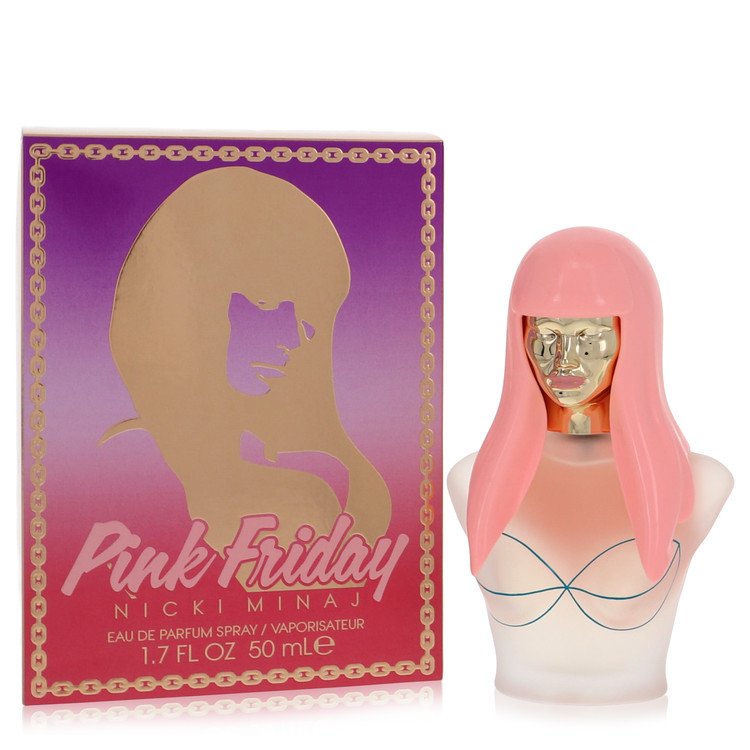 Nicki Minaj Pink Friday Eau De Parfum Spray 1.7 Oz - Women’s Fragrance with Mandarin, Lotus & Vanilla