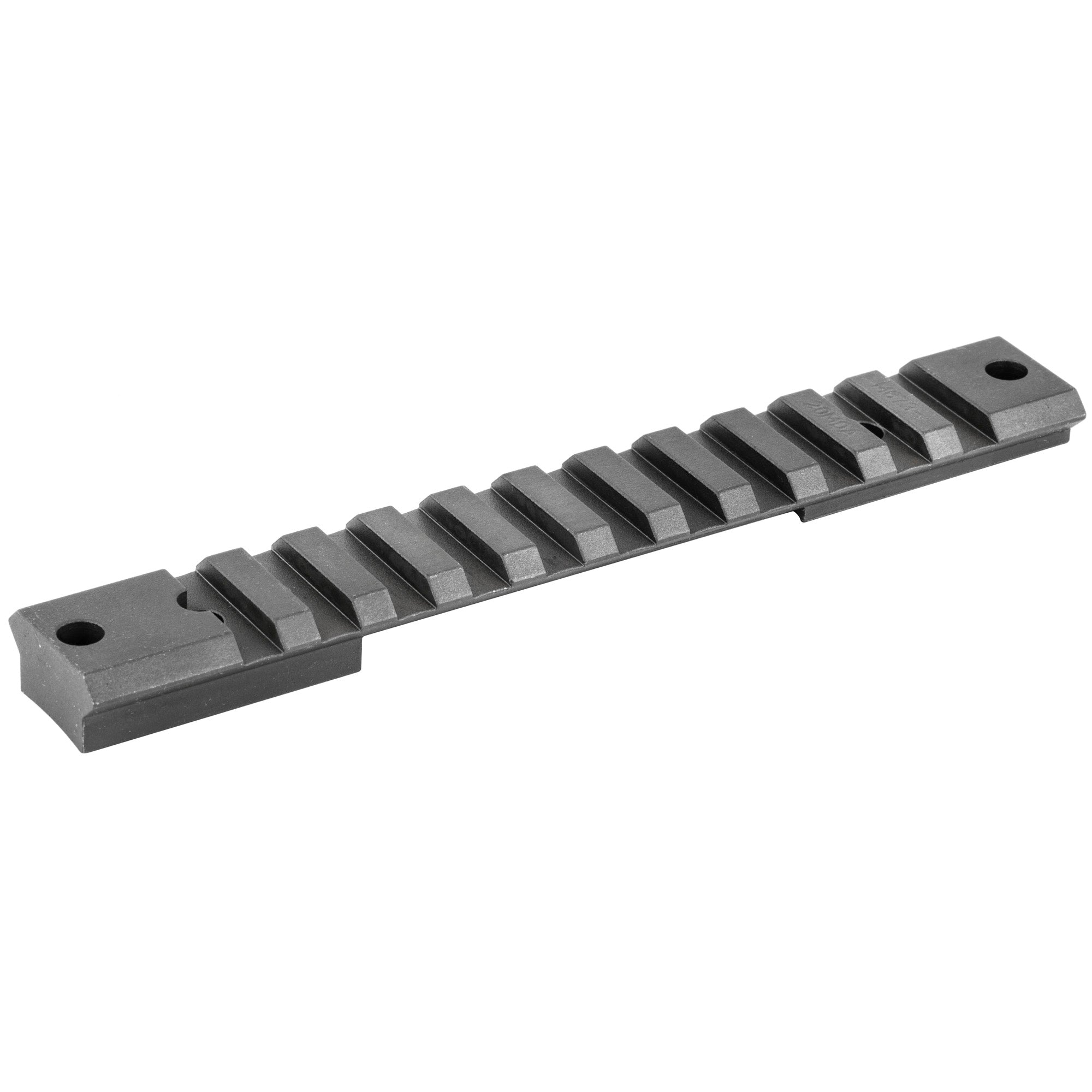 Warne Tactical 1PC Remington Steel Rail Mount - Matte Finish, 20MOA Picatinny System