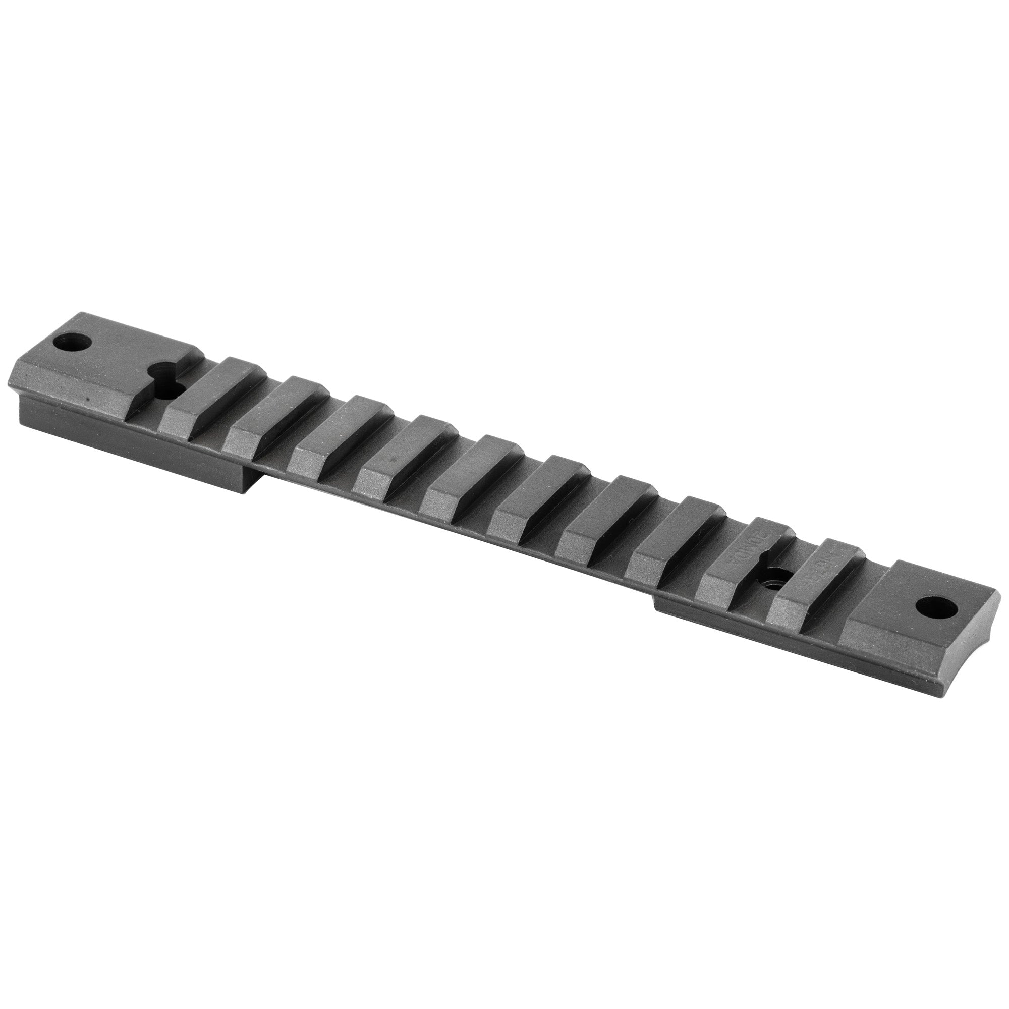 Warne Tactical 1PC Remington Steel Rail Mount - Matte Finish, 20MOA Picatinny System