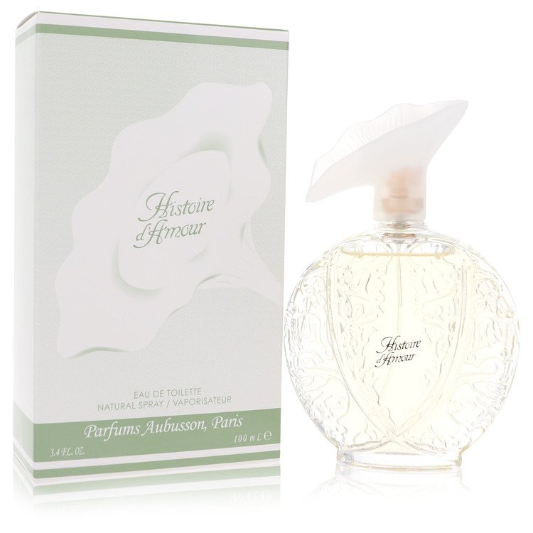 Aubusson Histoire D'Amour Eau De Toilette Spray 3.4 Oz - Feminine Woody Floral Fragrance For Evening Wear