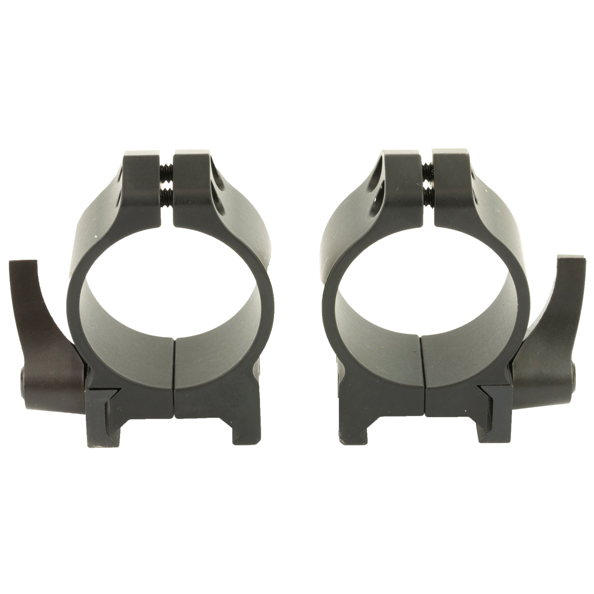Warne Maxima QD 30mm Low Matte Scope Rings - Return to Zero Guarantee & Recoil Control Key