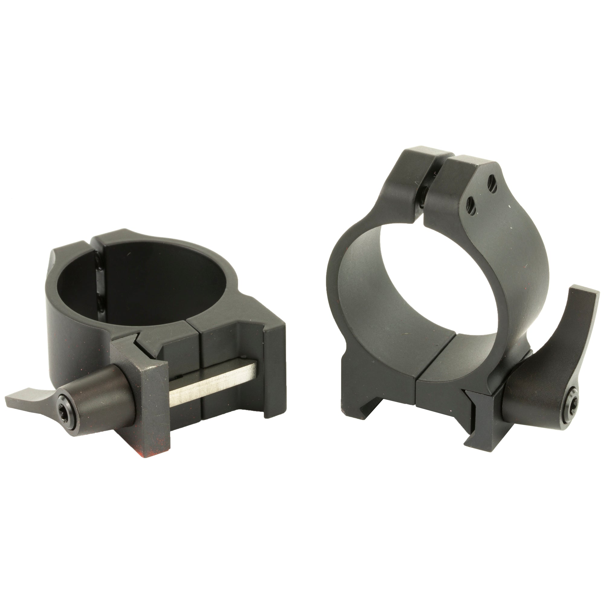 Warne Maxima QD 30mm Low Matte Scope Rings - Return to Zero Guarantee & Recoil Control Key