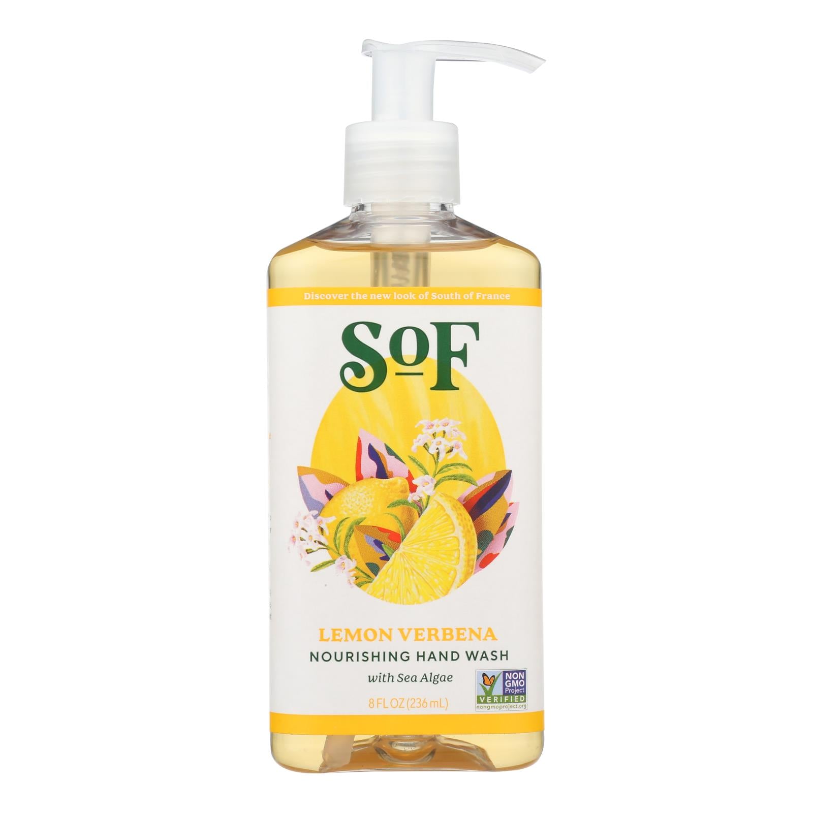 South Of France Hand Wash - Lemon Verbena - 8 oz - 1 each