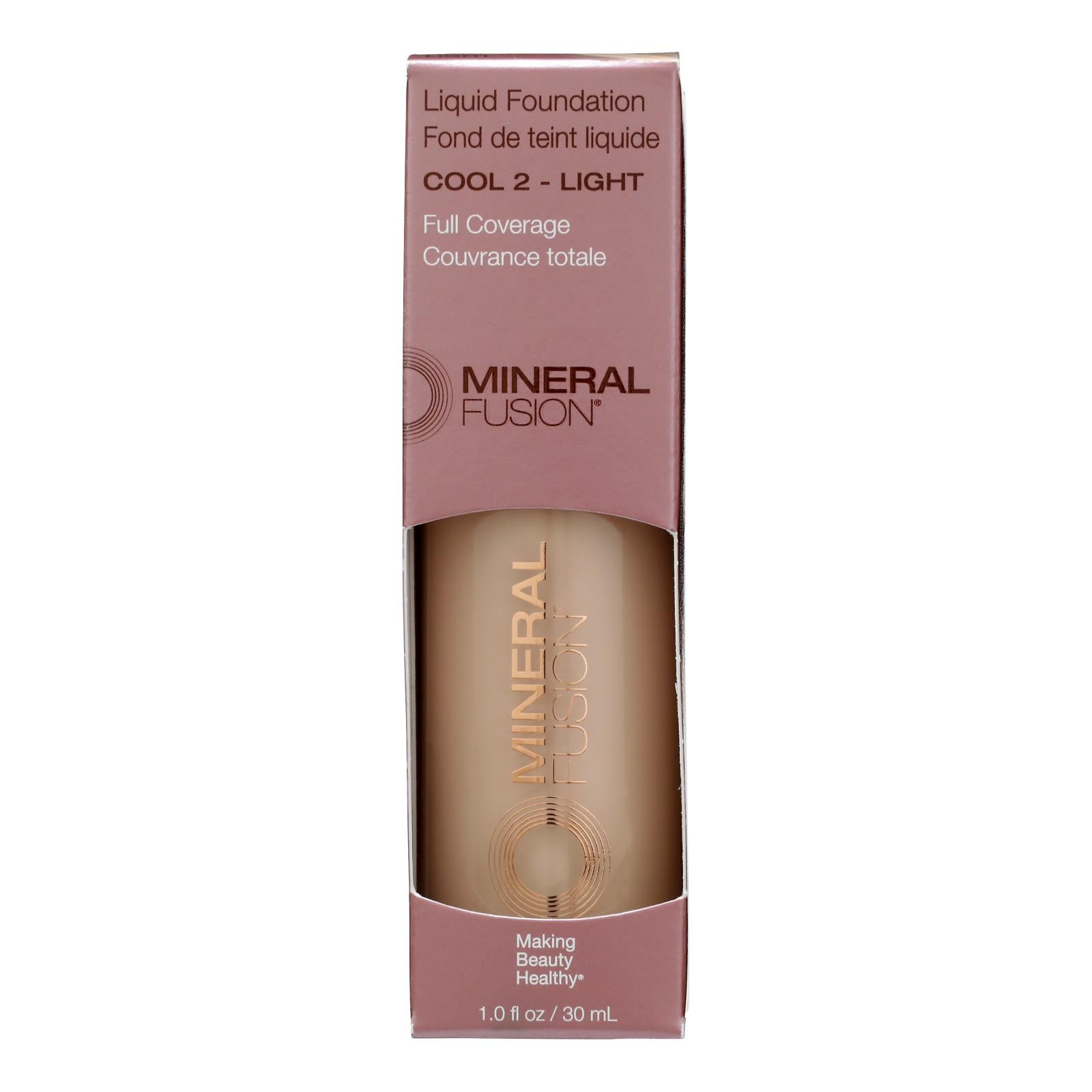 Mineral Fusion - Mkup Liquid Foundation Cool2 - 1 Each-1 FZ