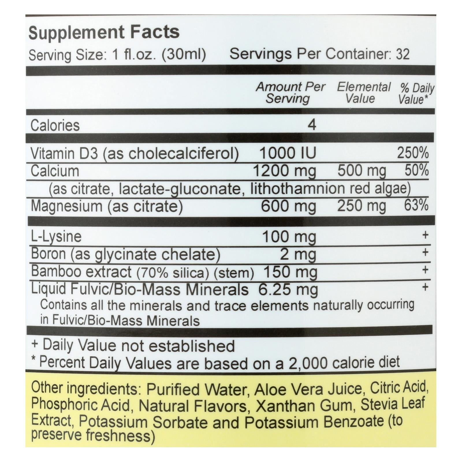 Vital Earth Minerals Cal-Mag - Liquid - 32 oz