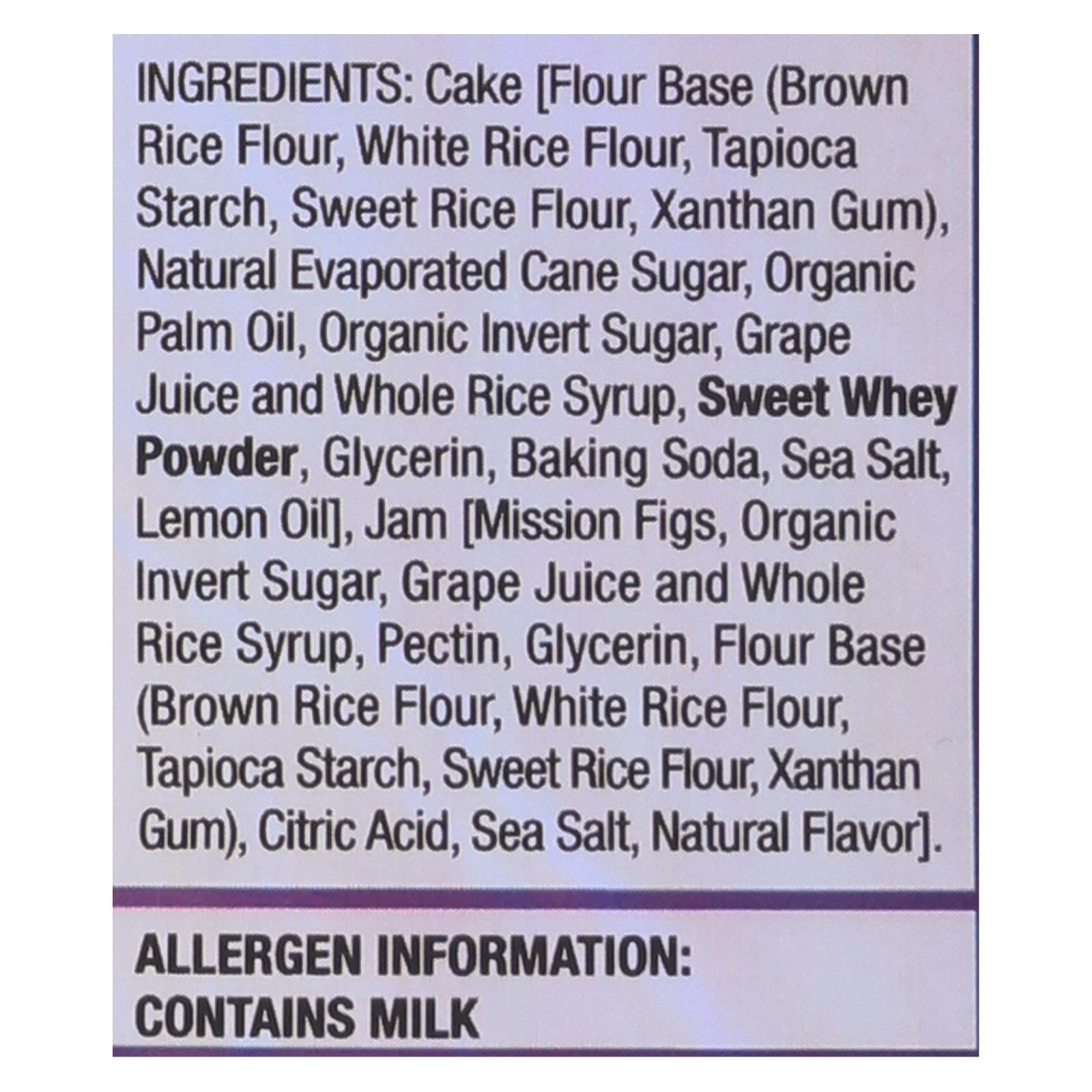 Pamela's Products - Gluten Free Cookies Mission Fig - Figgies and Jammies - Case of 6 - 9 oz.