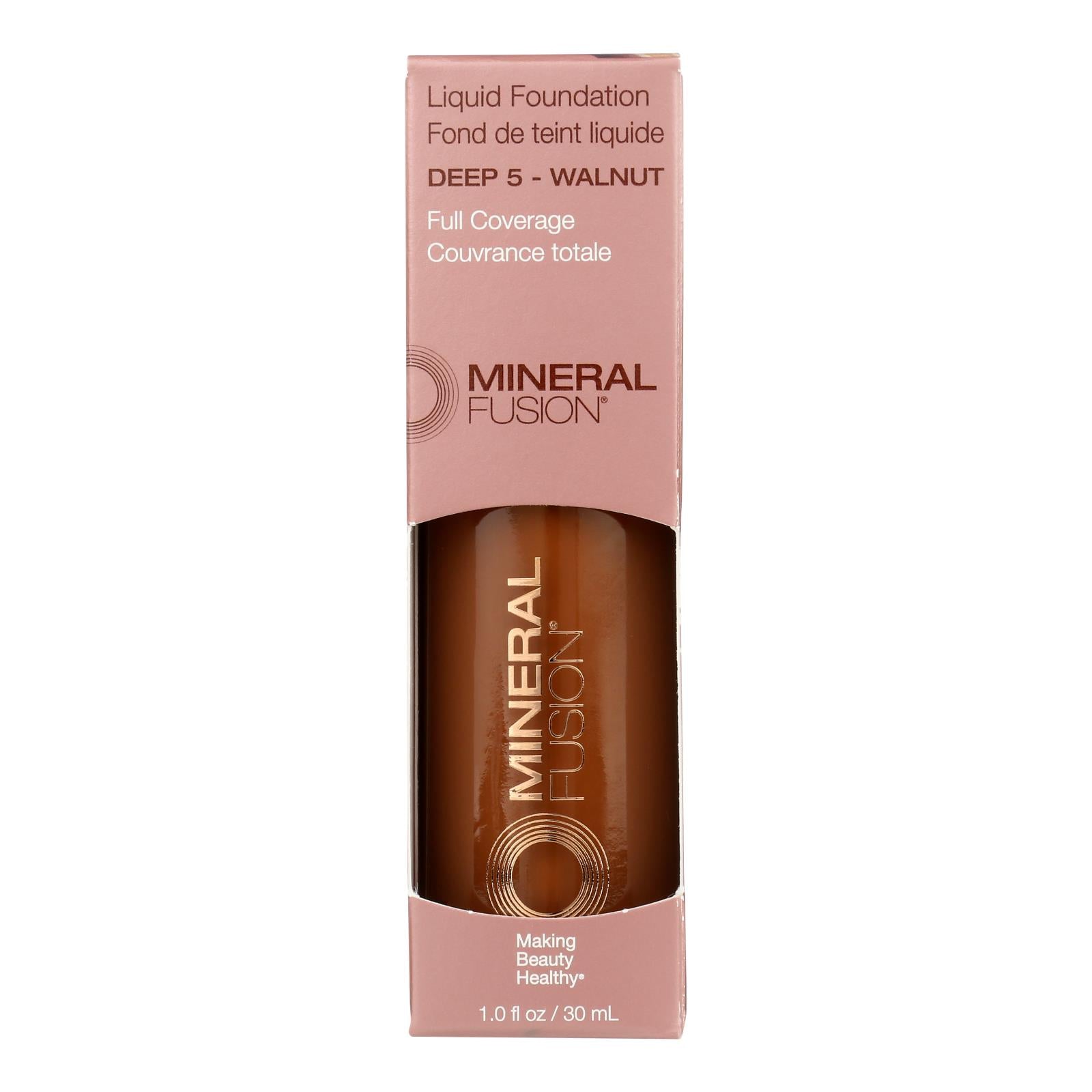 Mineral Fusion - Mkup Liquid Foundation Deep5 - 1 Each-1 FZ