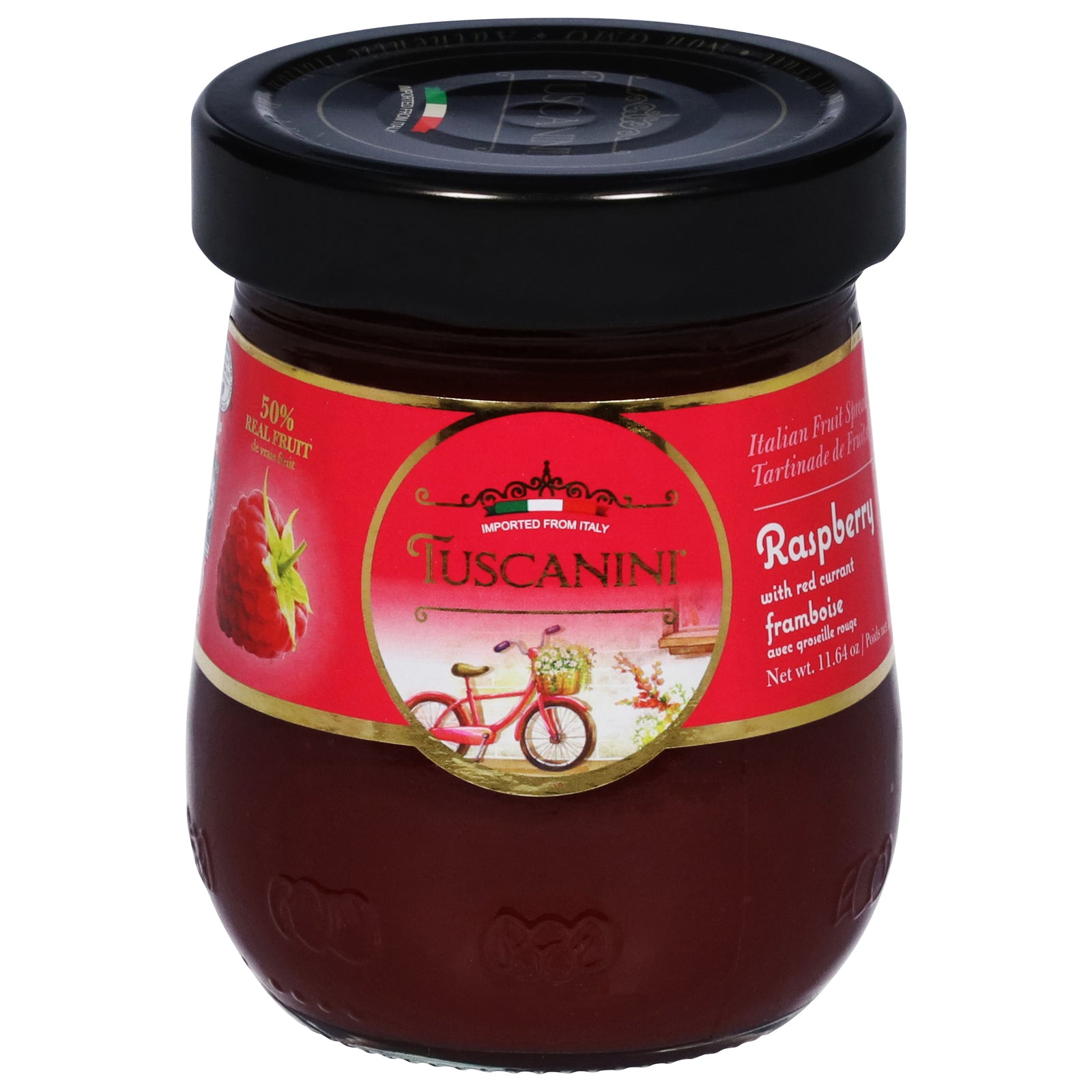 Tuscanini - Preserves Raspberry - Case of 12-11.64 OZ