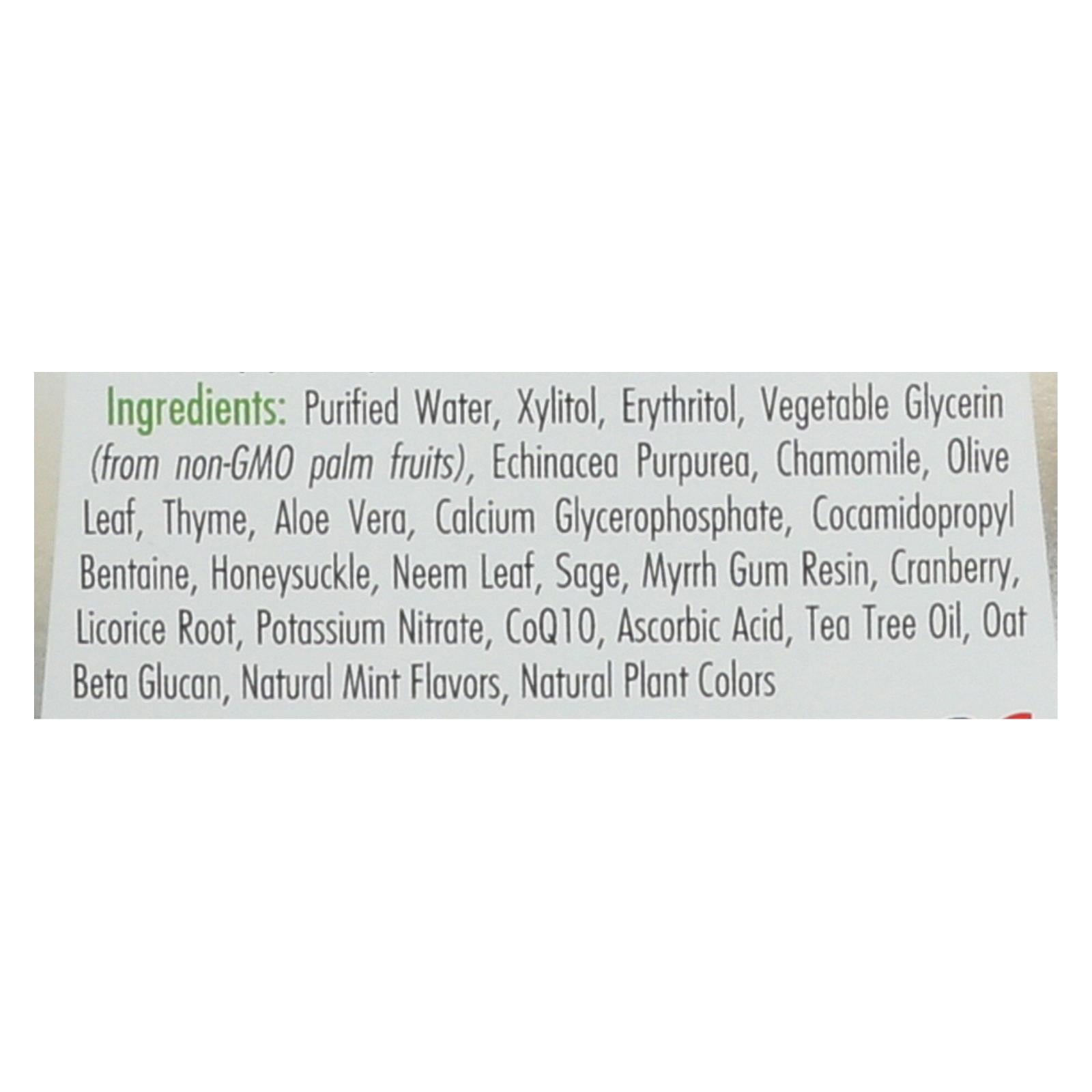 Spry Mouth Wash - Herbal Mint - Af - 16 fl oz