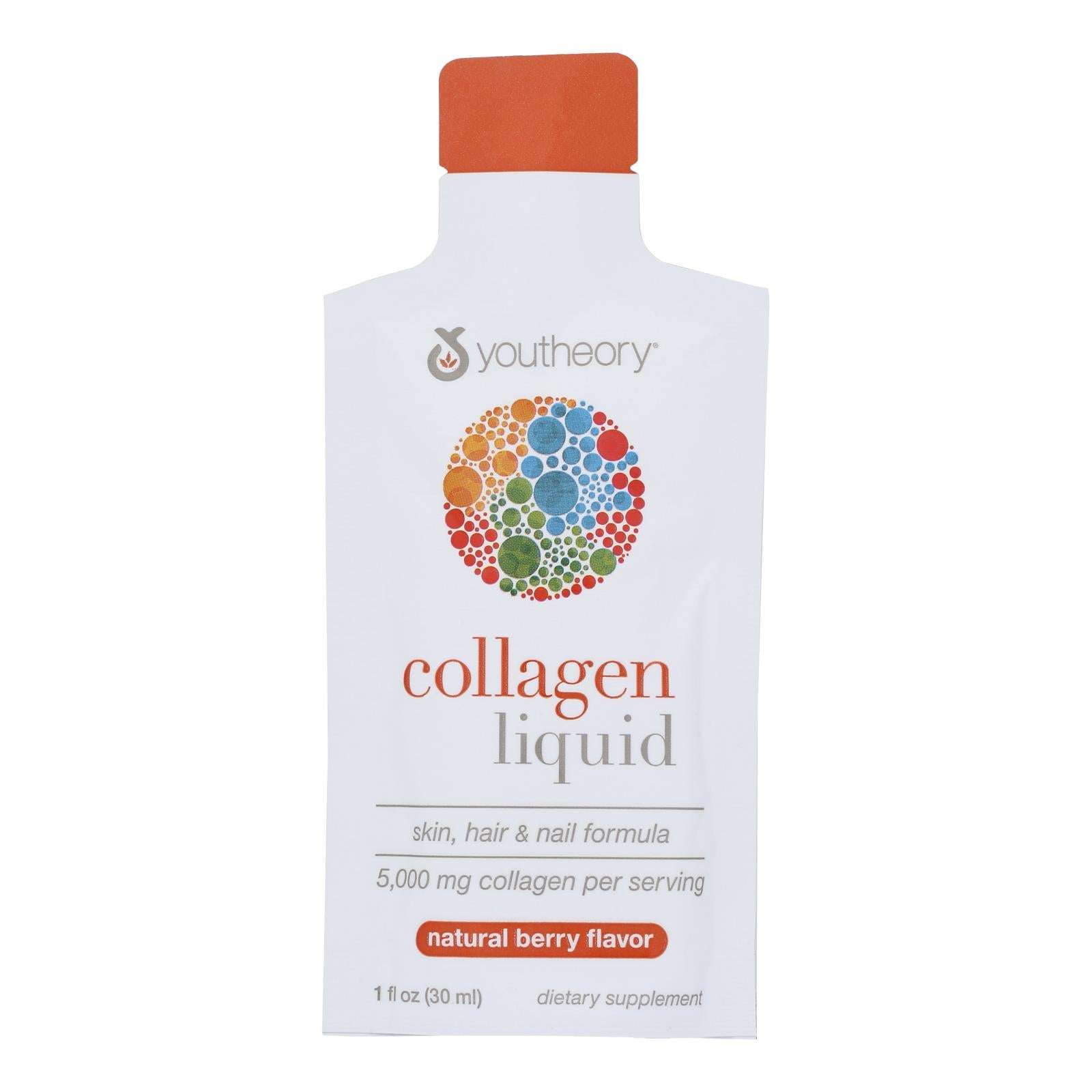 Youtheory - Liquid Collagen Berry - Case of 12-1 Fluid Ounces
