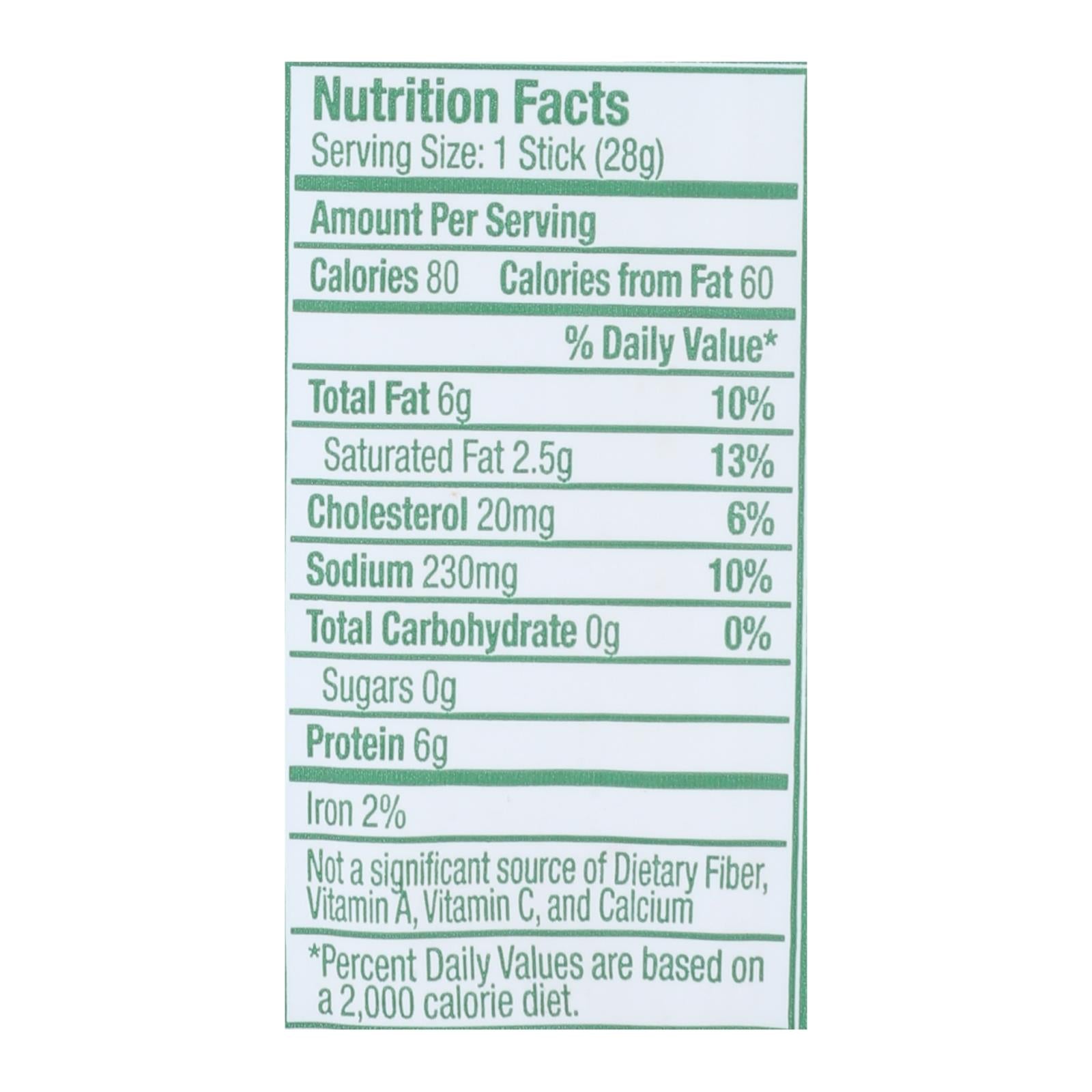 Vermont Smoke And Cure RealSticks - Cracked Pepper - 1 oz - Case of 24