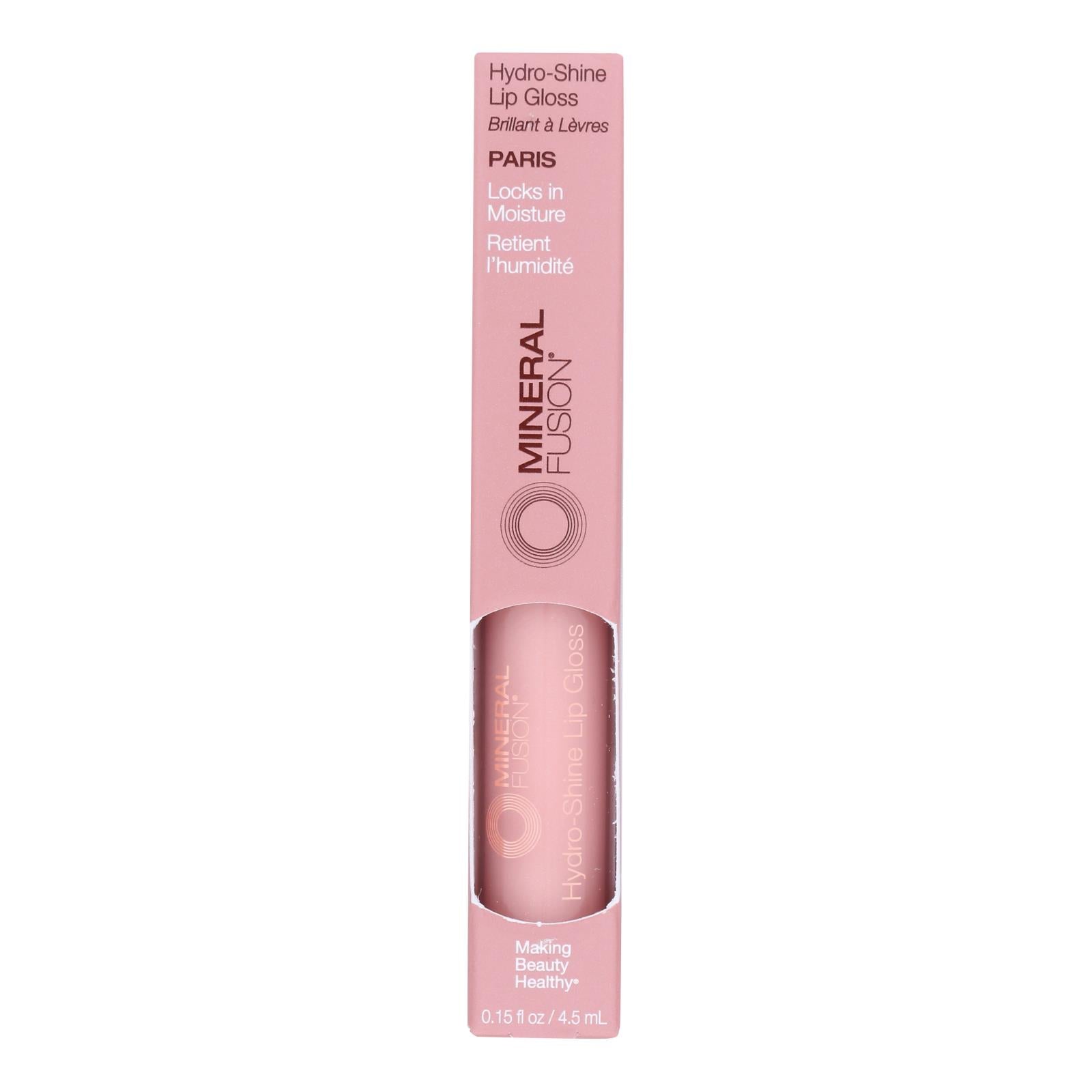Mineral Fusion - Hydro Shne Lip Gls Paris - 1 Each-.15 FZ