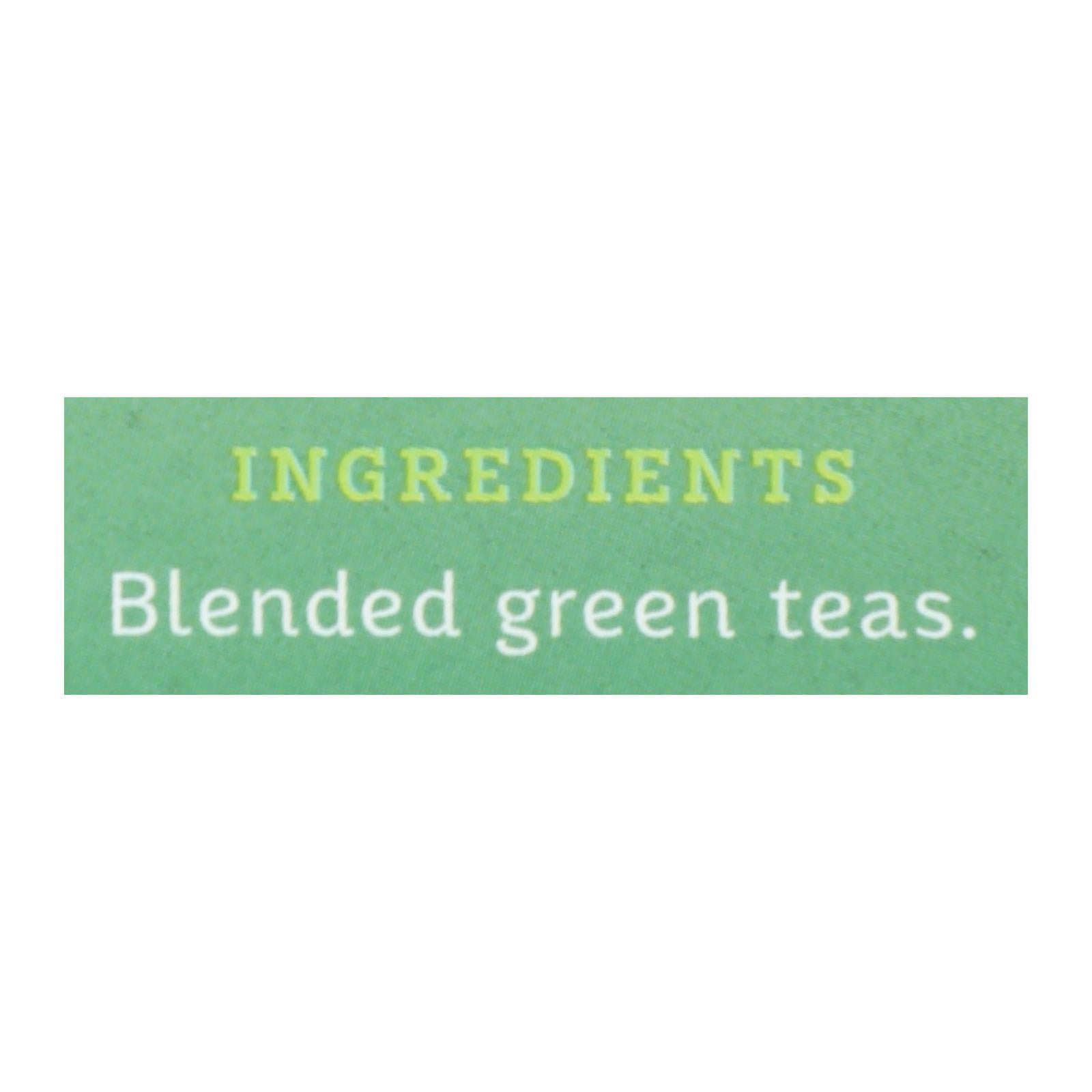 Stash Tea Organic Green Tea - Premium - Case of 6 - 20 Bags