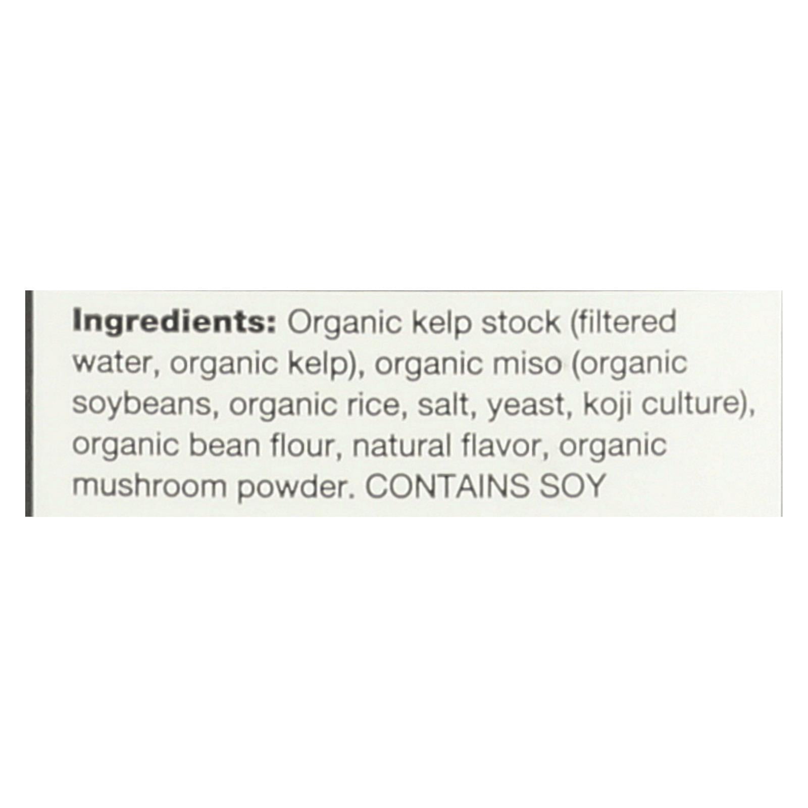 Ocean's Halo Organic Miso Broth, Gluten-Free & Vegan, Case of 6, 32 Fl Oz Each