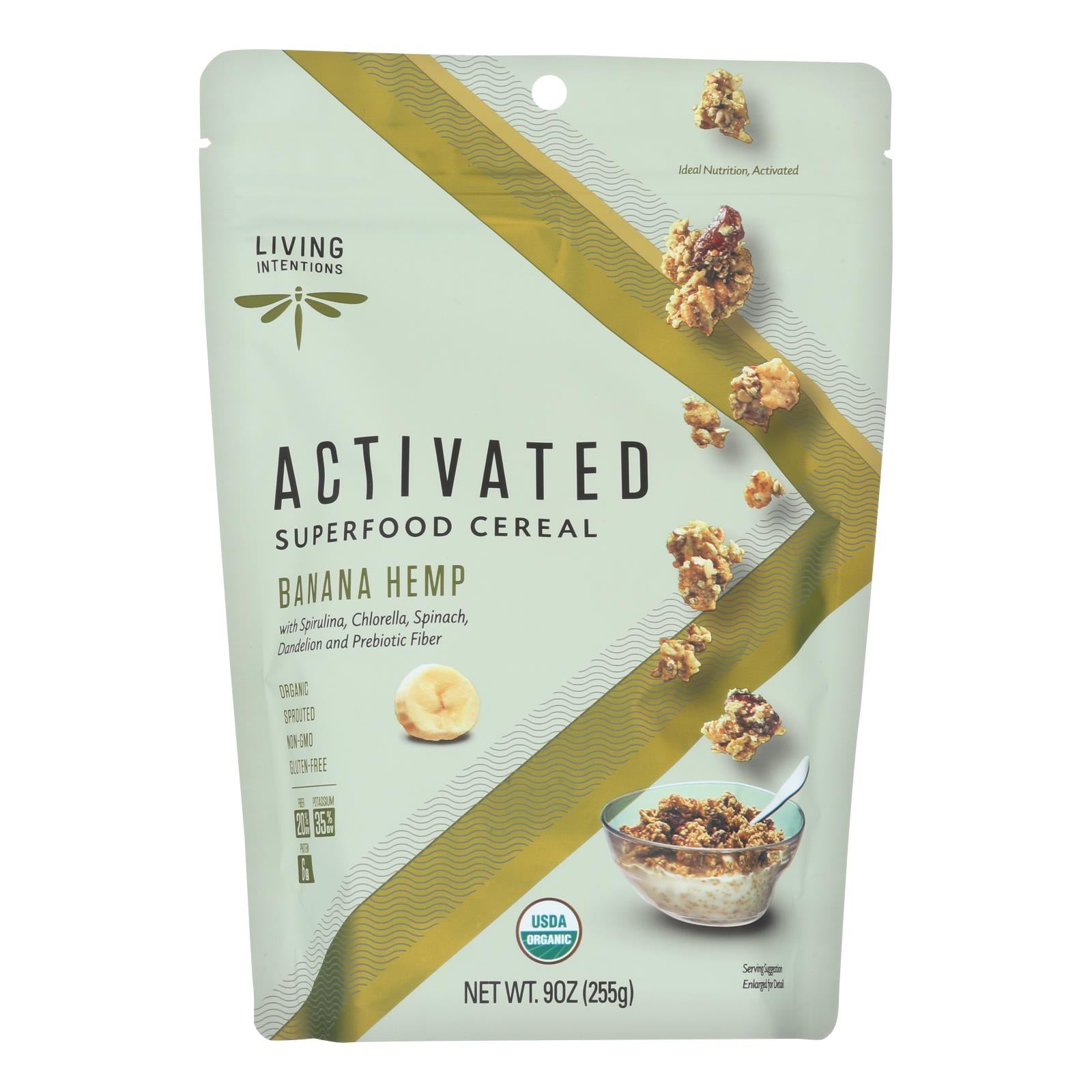 Living Intentions Activated Superfood Cereal  - Case of 6 - 9 OZ