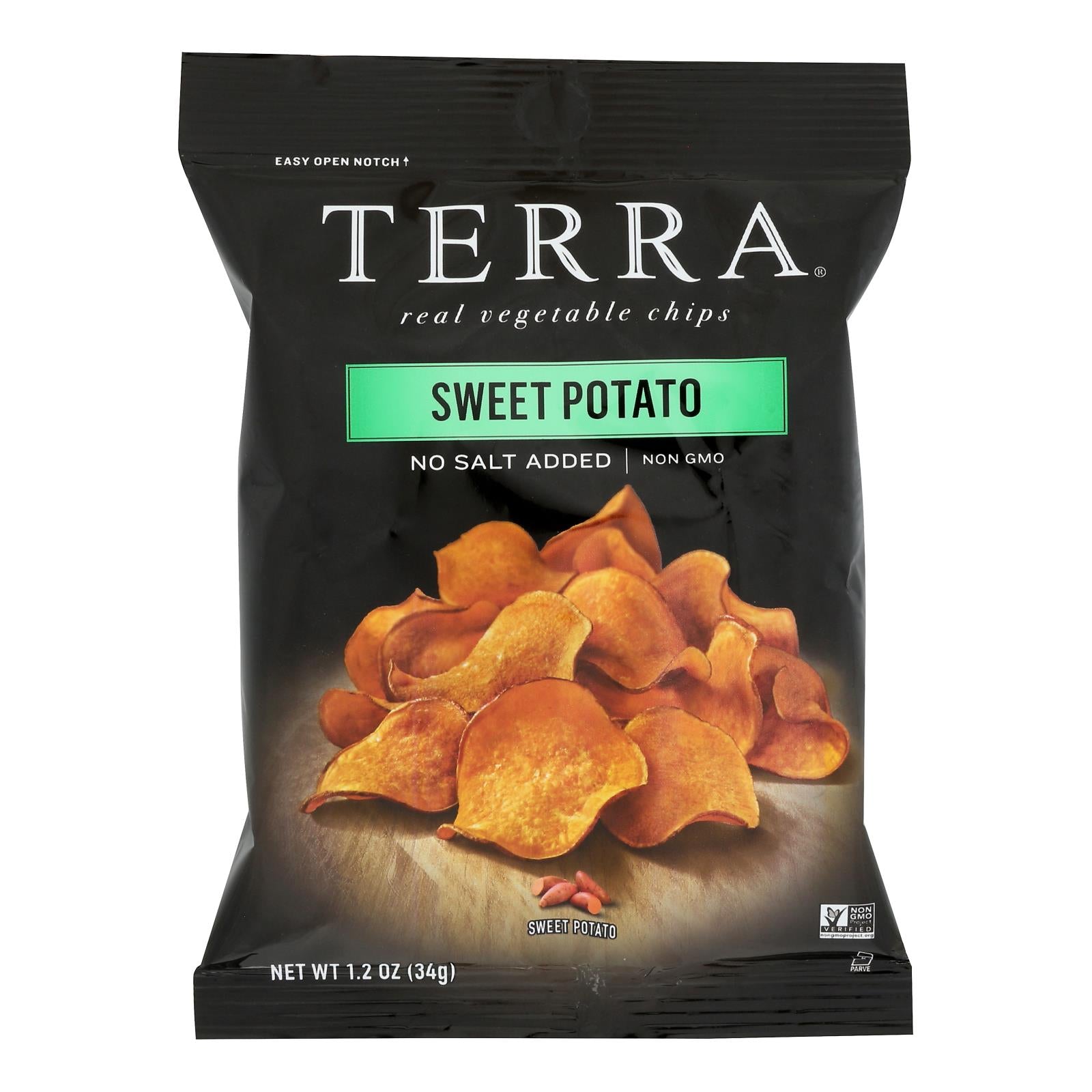 Terra Chips Sweet Potato Chips - Case of 24 - 1.2 OZ