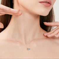 1 Carat Moissanite Necklace in 925 Sterling Silver - Stunning D Color & VVS1 Clarity - Store 42