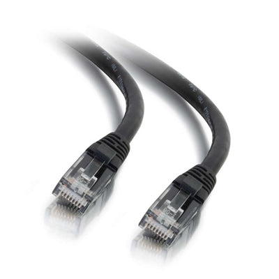 14Ft CAT6 Snagless Patch Cable Black - High-Speed 550MHz for Data, Voice & Video