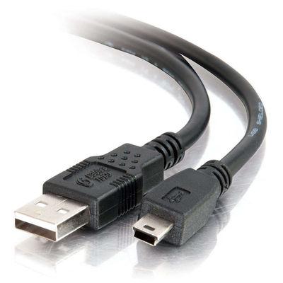 3Ft USB A to Mini B 2.0 Cable - High-Speed Data Transfer, Durable and Reliable Connectivity