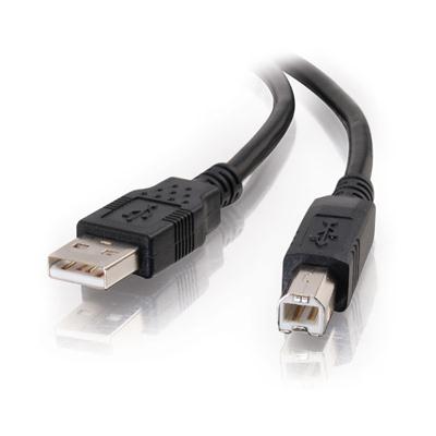 C2G 1M USB 2.0 A/B Cable - High-Speed Data Transfer Up to 480Mbps, Universal Compatibility