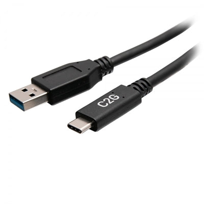 C2G 6In USB-C to USB-A Cable, SuperSpeed 5Gbps Data Transfer, Durable Design