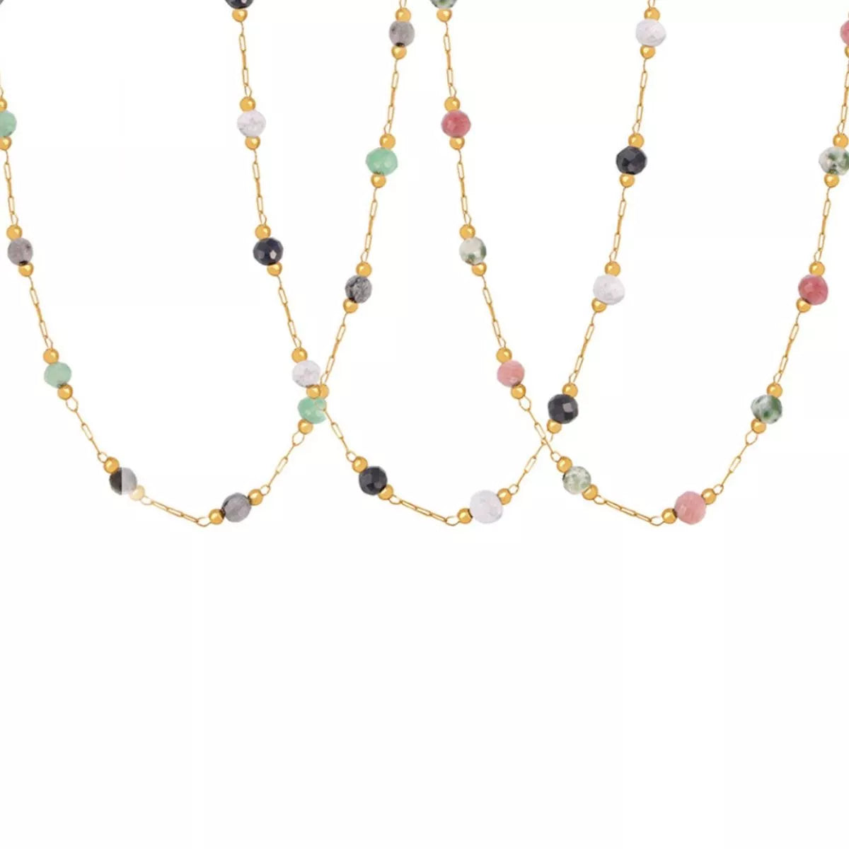 18K Gold-Plated Titanium Steel Necklace