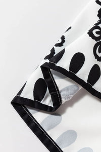 Tied Printed Shorts