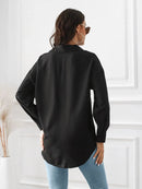 Checkered Pattern Long Sleeve Shirt