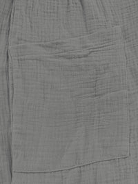 Full Size Casual Wide Leg Textured Overalls Plus Size
