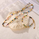 Bohemian 2-Piece Jewelry Set with Natural Stone and Freshwater Pearls - Unique Artisan Design - Store 42