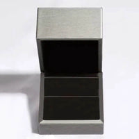 Elegant 925 Sterling Silver Zircon Ring with 18K Gold-Plated Finish - Gift Box Included - Store 42