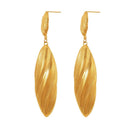 18K Gold-Plated Stainless Steel Dangle Earrings - Elegant and Durable Jewelry for Every Occasion - Store 42