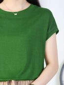 Round Neck Short Sleeve T-Shirt