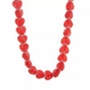 Colorful Resin Heart Necklace Strawberry One Size