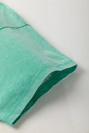 Round Neck Short Sleeve Tee Dress