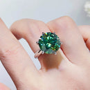 10 Carat Moissanite Engagement Ring in 925 Sterling Silver with Certificate & Matching Box - Store 42