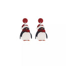 Christmas Penguin Santa Hat Holiday Earrings