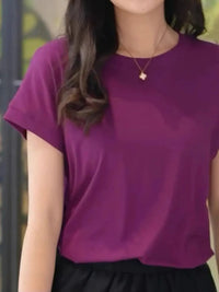 Round Neck Short Sleeve T-Shirt